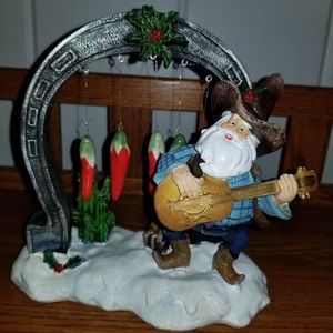 Cowboy Santa Christmas Decor